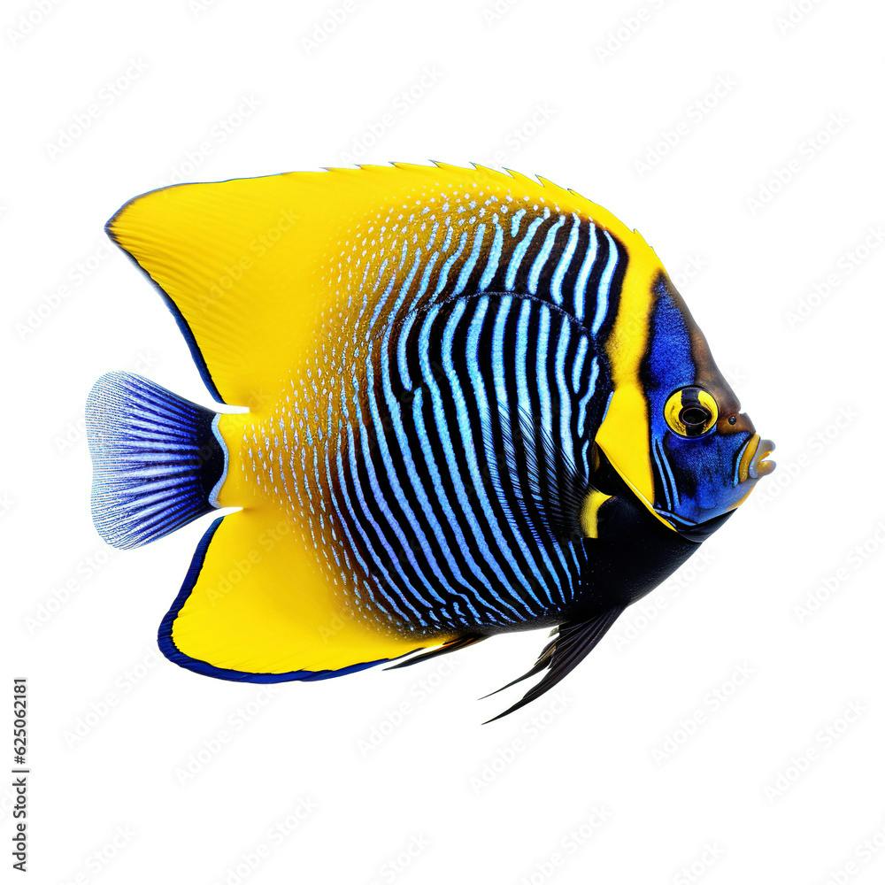 yellow tang fish