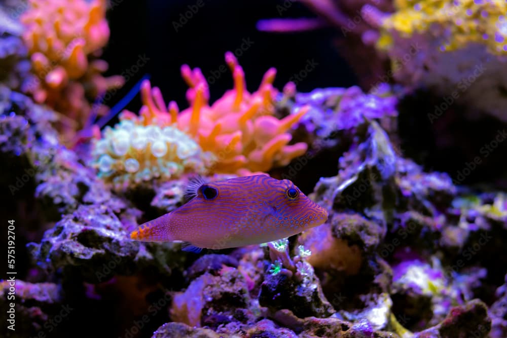 Compressed toby · Canthigaster compressa · Reeflings Library