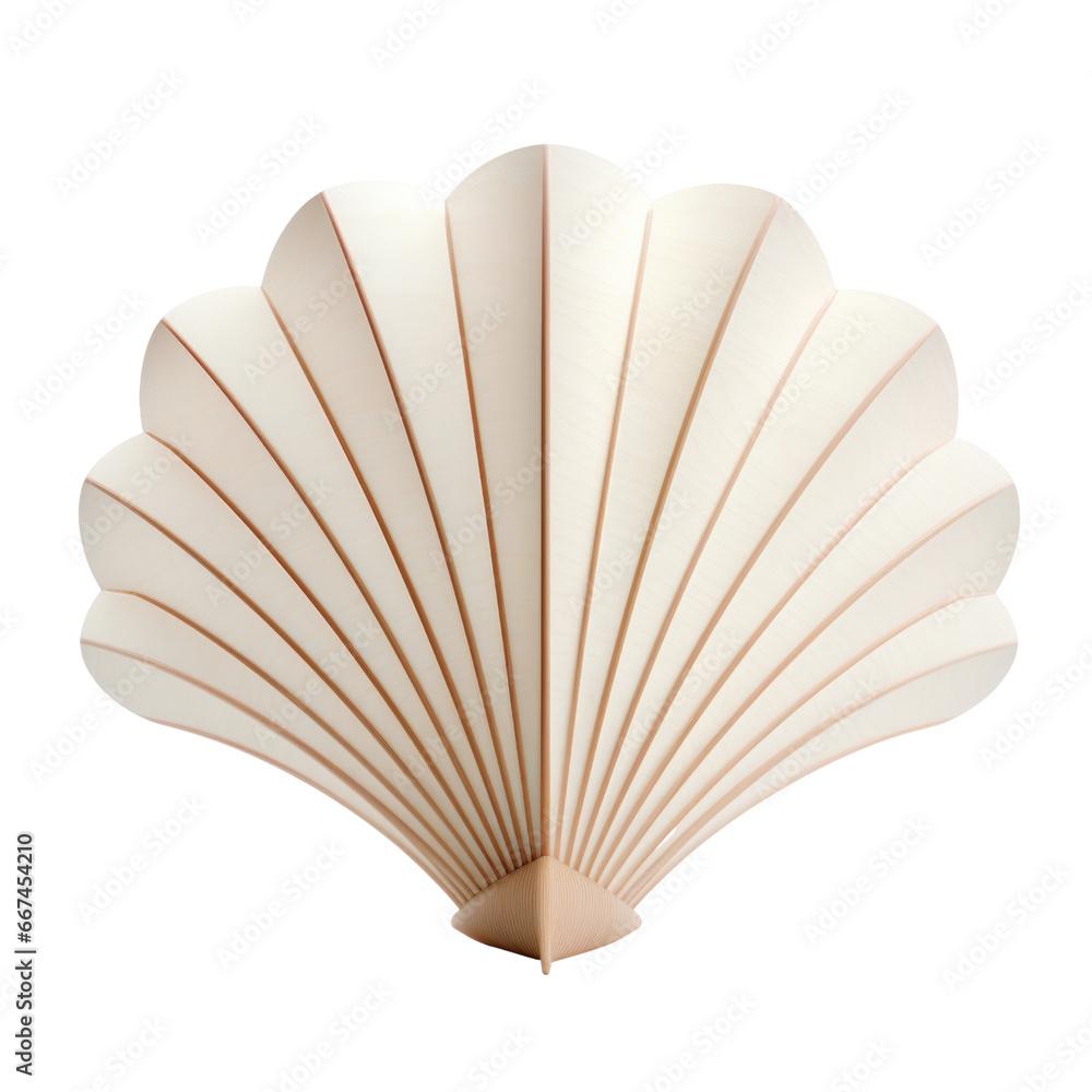 Fan shaped backrests object isolated png.