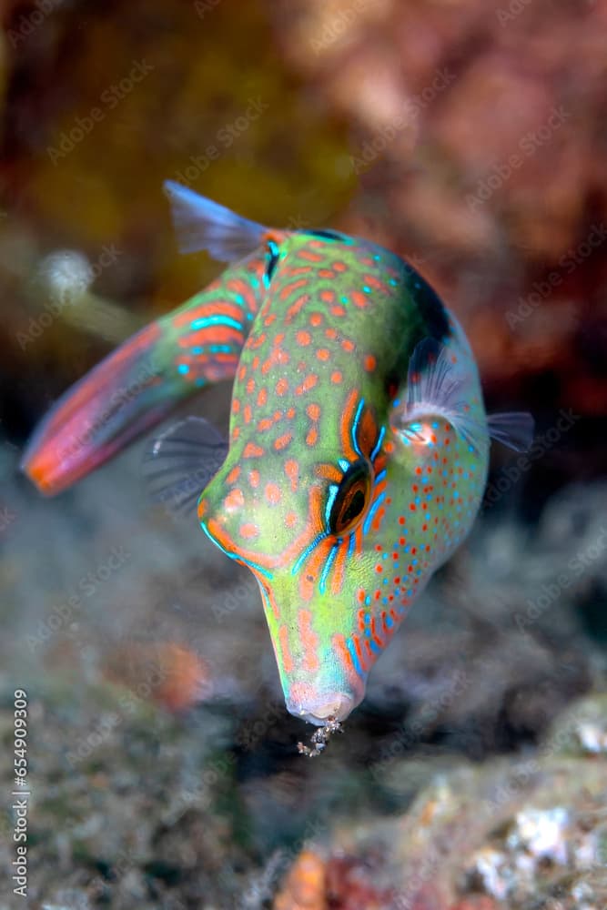 Bennett's sharpnose puffer