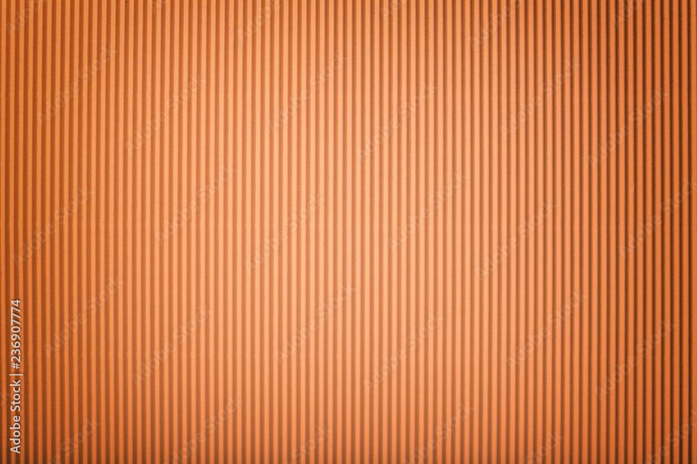 Texture of corrugated coral paper with vignette, macro.